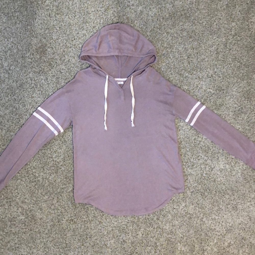Long sleeve thin hoodie